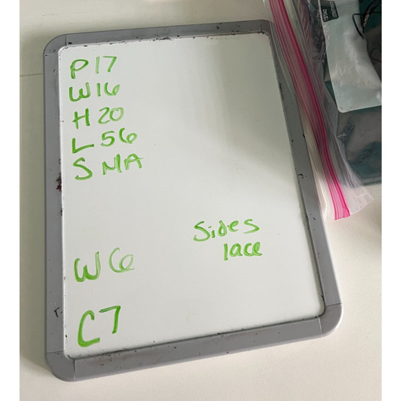 Y2K Victorias Secret Black Satin Slip Dress M 90s Lingerie Dress Side Lace-Up - Picture 7 of 7